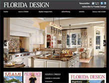 Tablet Screenshot of floridadesign.com